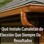 Instalación de Canaletas de Cobre: Beneficios Reales